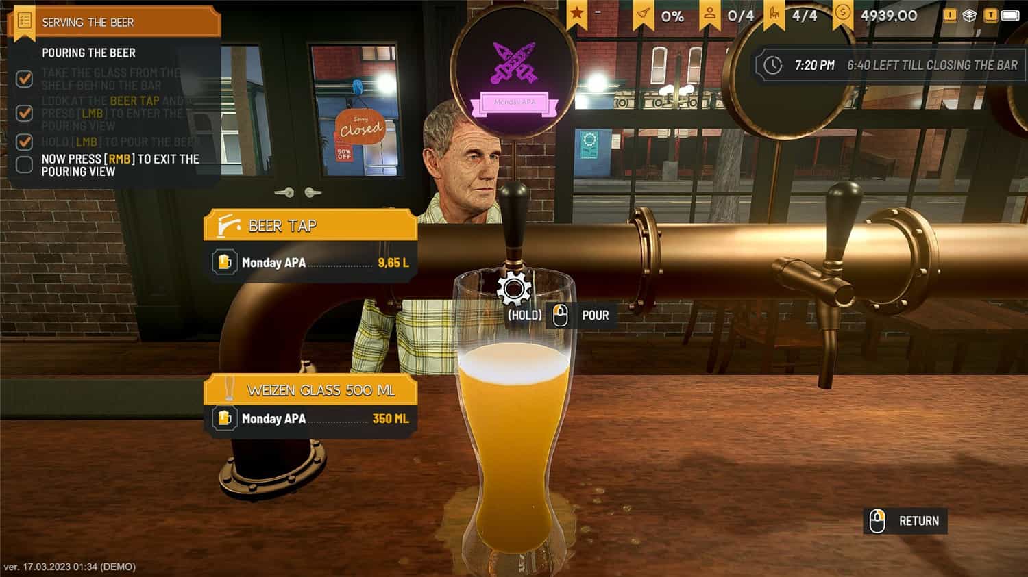 精酿酒吧模拟器/Brewpub Simulator