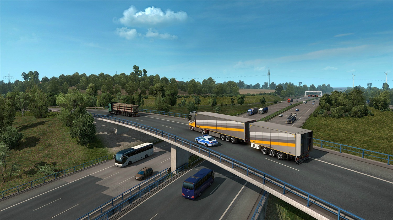 欧洲卡车模拟2/Euro Truck Simulator 2/支持网络联机
